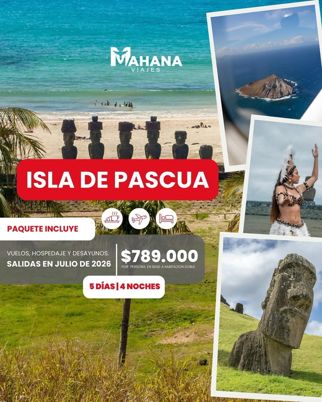 Isla de Pascua te está esperando