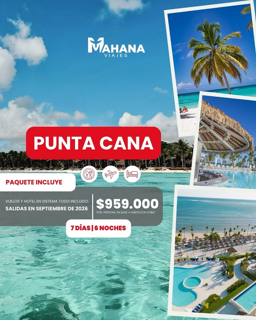 PUNTA CANA TE ESTÁ ESPERANDO